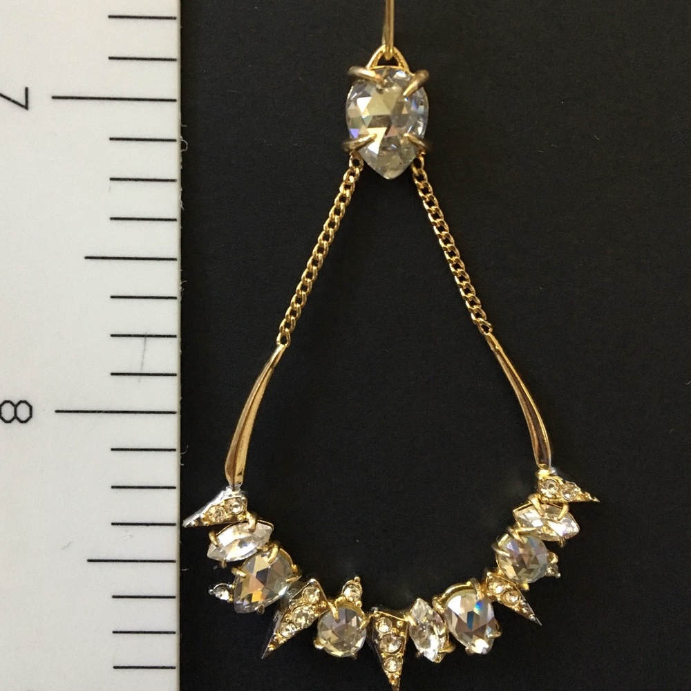 Alexis Bittar Mosaic Futurist Chandelier Earrings - Picture 12 of 16